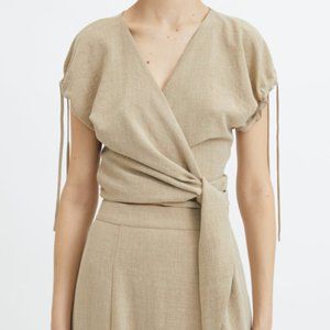 Rodebjer Auren wrap-top